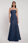 Fiona bridesmaid dress by Jenny Yoo in Navy - Navy - Side
