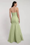 Fiona bridesmaid dress by Jenny Yoo in Pistachio - Green - Back