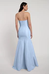 Fiona bridesmaid dress by Jenny Yoo in Whisper Blue - Blue - Back