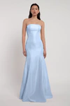 Fiona bridesmaid dress by Jenny Yoo in Whisper Blue - Blue - Side