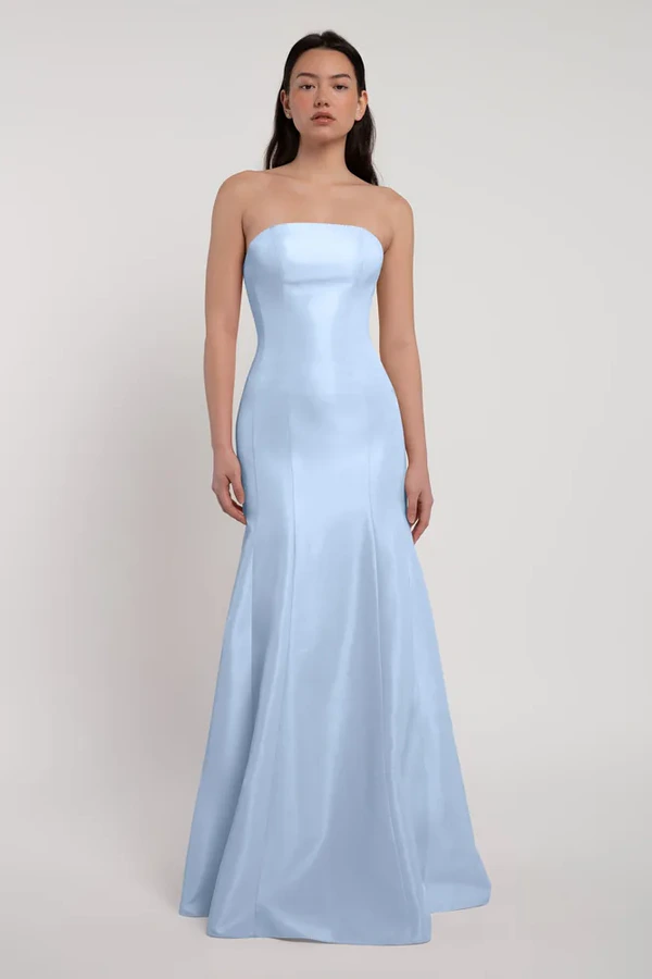 Fiona bridesmaid dress by Jenny Yoo in Whisper Blue - Blue - Side Fiona bridesmaid dress by Jenny Yoo in Whisper Blue - Blue - Side
