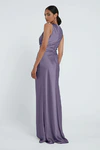 Grant Amethyst Purple bridesmaid dress by Jenny Yoo — back