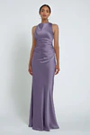 Grant Amethyst Purple bridesmaid dress by Jenny Yoo — front
