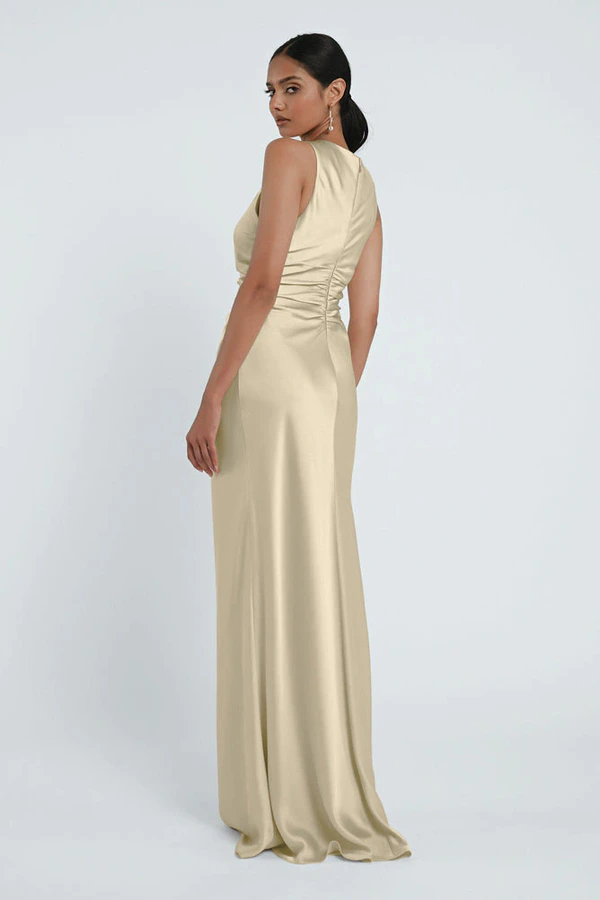Grant Buttercup Yellow bridesmaid dress by Jenny Yoo — front Grant Buttercup Yellow bridesmaid dress by Jenny Yoo — front