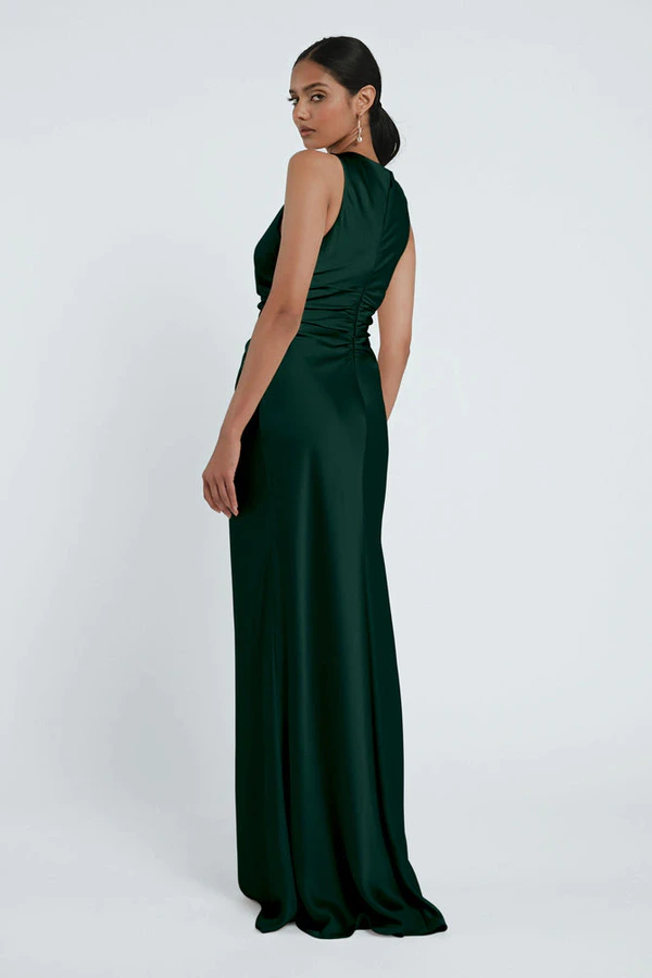 Grant Emerald Green bridesmaid dress by Jenny Yoo — back Grant Emerald Green bridesmaid dress by Jenny Yoo — back