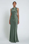 Grant Eucalyptus Green bridesmaid dress by Jenny Yoo — front