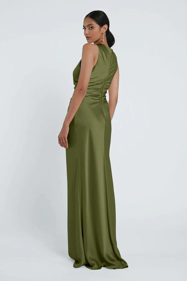 Grant Fern Green bridesmaid dress by Jenny Yoo — back Grant Fern Green bridesmaid dress by Jenny Yoo — back