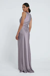 Grant Lilac Mist Purple bridesmaid dress by Jenny Yoo — back