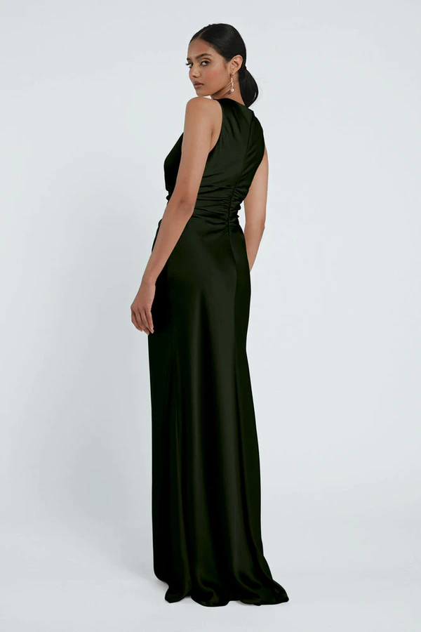 Grant Loden Green bridesmaid dress by Jenny Yoo — back Grant Loden Green bridesmaid dress by Jenny Yoo — back