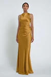 Grant Marigold Gold bridesmaid dress by Jenny Yoo — front