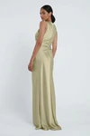 Grant Matcha Green bridesmaid dress by Jenny Yoo — back