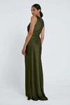 Grant Olive Green bridesmaid dress by Jenny Yoo — back