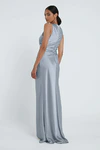 Grant Whisper Blue Blue bridesmaid dress by Jenny Yoo — back