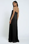 James Black Black bridesmaid dress by Jenny Yoo — back