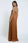James Bronze Gold bridesmaid dress by Jenny Yoo — back