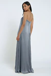 James Chambray Blue bridesmaid dress by Jenny Yoo — back
