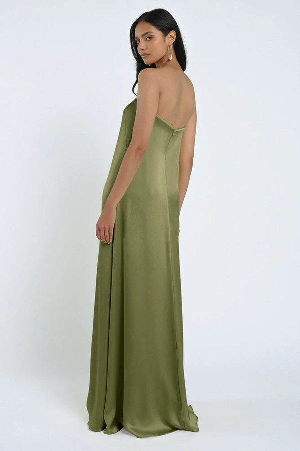 James Fern Green bridesmaid dress by Jenny Yoo — back James Fern Green bridesmaid dress by Jenny Yoo — back