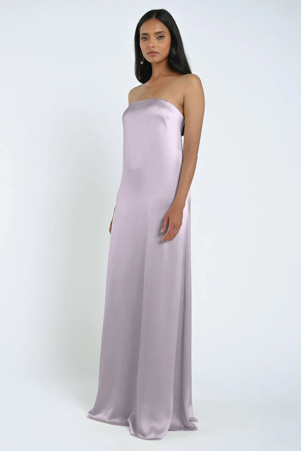 James Lilac Mist Purple bridesmaid dress by Jenny Yoo — front James Lilac Mist Purple bridesmaid dress by Jenny Yoo — front