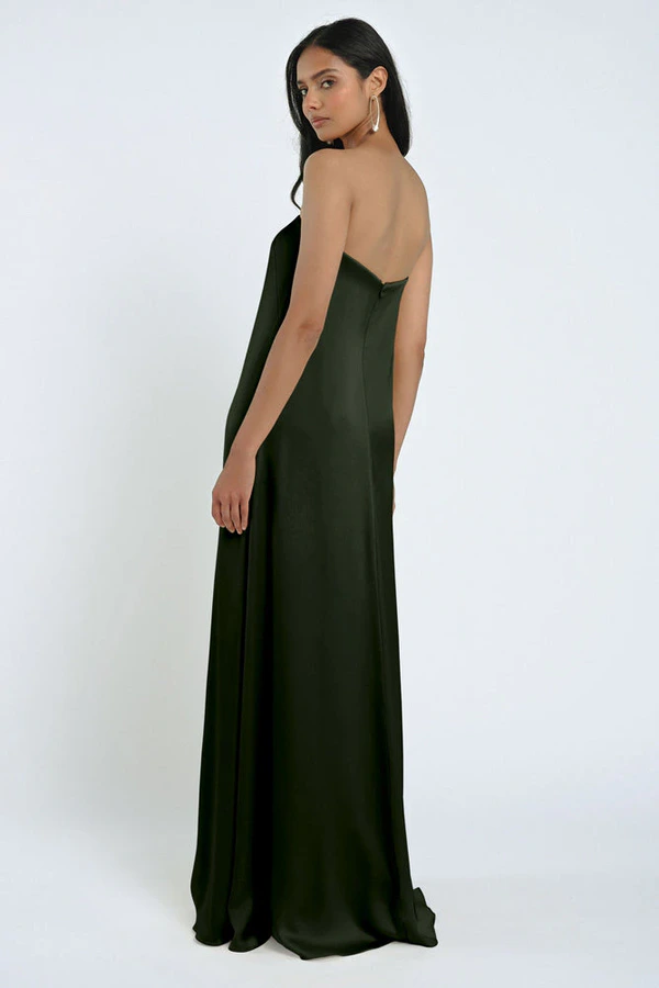 James Loden Green bridesmaid dress by Jenny Yoo — back James Loden Green bridesmaid dress by Jenny Yoo — back