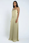 James Matcha Green bridesmaid dress by Jenny Yoo — front