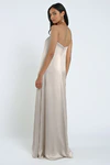 James Platinum Neutral bridesmaid dress by Jenny Yoo — back
