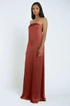 James Rust Orange bridesmaid dress by Jenny Yoo — front