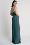 Jenna Agave Green bridesmaid dress by Jenny Yoo — back