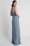 Jenna Bluebell Blue bridesmaid dress by Jenny Yoo — back
