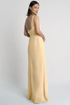 Jenna Buttercup Yellow bridesmaid dress by Jenny Yoo — back