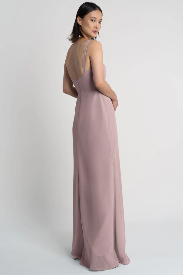 Jenna Fig Purple bridesmaid dress by Jenny Yoo — back Jenna Fig Purple bridesmaid dress by Jenny Yoo — back