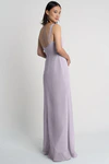 Jenna Lilac Mist Lavender bridesmaid dress by Jenny Yoo — back