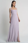 Jenna Lilac Mist Lavender bridesmaid dress by Jenny Yoo — front