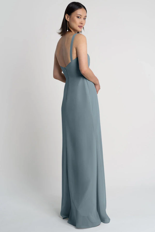 Jenna Mayan Blue Blue bridesmaid dress by Jenny Yoo — back Jenna Mayan Blue Blue bridesmaid dress by Jenny Yoo — back