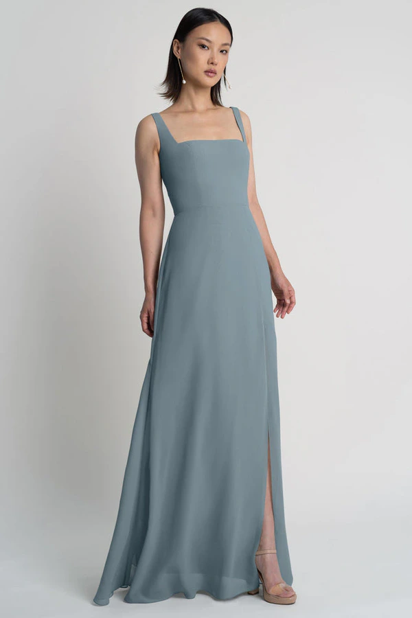 Jenna Mayan Blue Blue bridesmaid dress by Jenny Yoo — front Jenna Mayan Blue Blue bridesmaid dress by Jenny Yoo — front