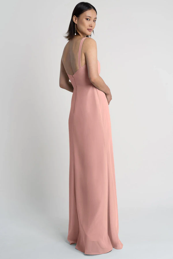 Jenna Rosewater Pink bridesmaid dress by Jenny Yoo — back Jenna Rosewater Pink bridesmaid dress by Jenny Yoo — back