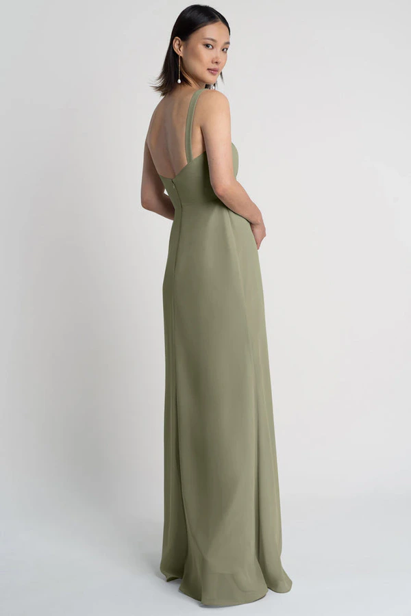 Jenna Sage Green bridesmaid dress by Jenny Yoo — back Jenna Sage Green bridesmaid dress by Jenny Yoo — back