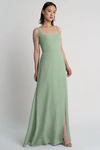Jenna Sea Glass Green bridesmaid dress by Jenny Yoo — front