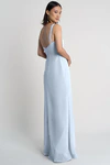 Jenna Whisper Blue Blue bridesmaid dress by Jenny Yoo — back