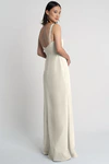 Jenna Winter White White bridesmaid dress by Jenny Yoo — back