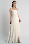 Jenna Winter White White bridesmaid dress by Jenny Yoo — front