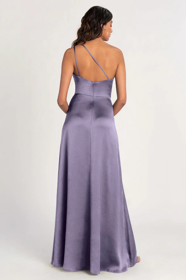 Jensen Amethyst Purple bridesmaid dress by Jenny Yoo — back Jensen Amethyst Purple bridesmaid dress by Jenny Yoo — back