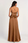Jensen Bronze Gold bridesmaid dress by Jenny Yoo — back