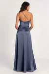Jensen Dusk Blue bridesmaid dress by Jenny Yoo — back