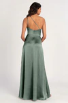 Jensen Eucalyptus Green bridesmaid dress by Jenny Yoo — back