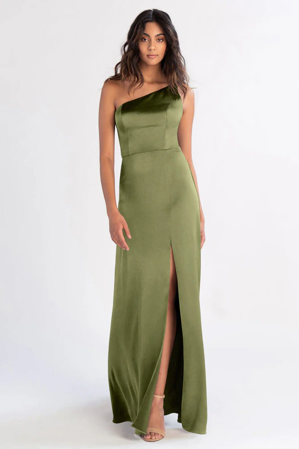 Jensen Fern Green bridesmaid dress by Jenny Yoo — front Jensen Fern Green bridesmaid dress by Jenny Yoo — front