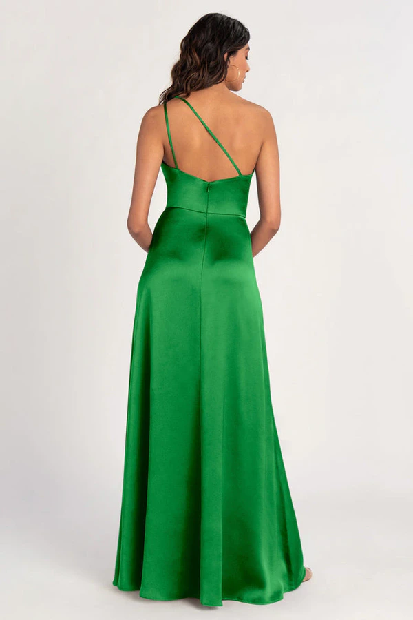 Jensen Kelly Green Green bridesmaid dress by Jenny Yoo — back Jensen Kelly Green Green bridesmaid dress by Jenny Yoo — back