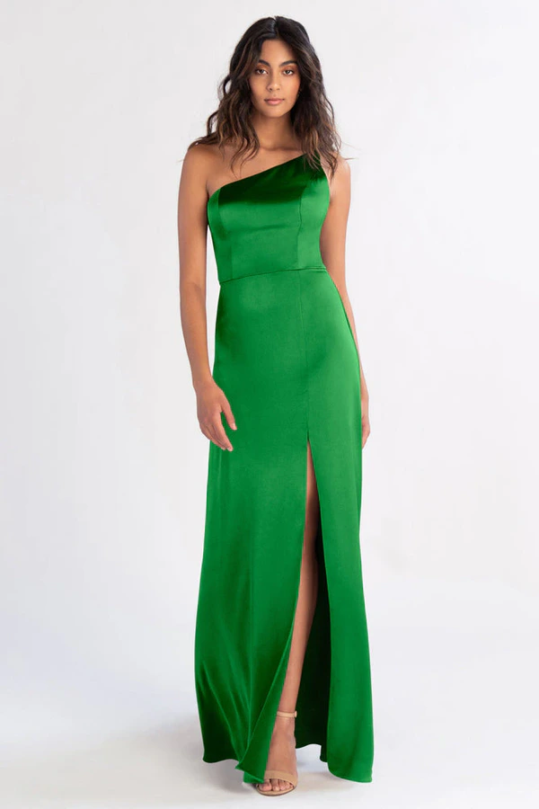 Jensen Kelly Green Green bridesmaid dress by Jenny Yoo — front Jensen Kelly Green Green bridesmaid dress by Jenny Yoo — front