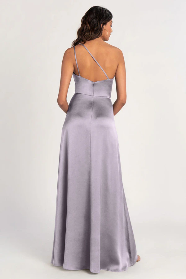 Jensen Lilac Mist Purple bridesmaid dress by Jenny Yoo — back Jensen Lilac Mist Purple bridesmaid dress by Jenny Yoo — back