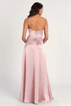 Jensen Powder Pink Pink bridesmaid dress by Jenny Yoo — back