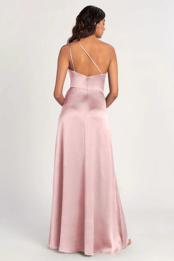 Jensen Powder Pink Pink bridesmaid dress by Jenny Yoo — back Jensen Powder Pink Pink bridesmaid dress by Jenny Yoo — back
